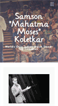 Mobile Screenshot of mahatma-moses.com